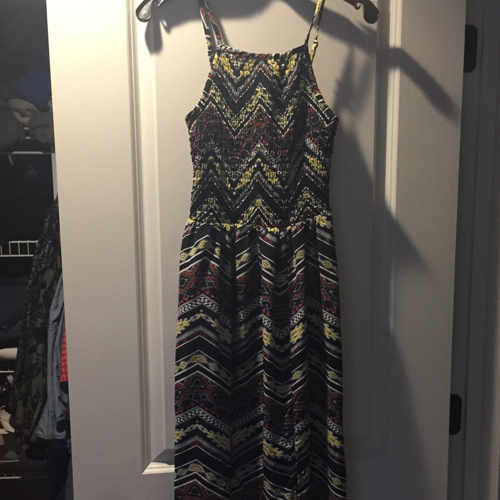 Maxi dress, geometric